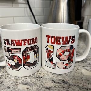 - Nhl chicgao blackhawks toews and crawford Coffee Mug